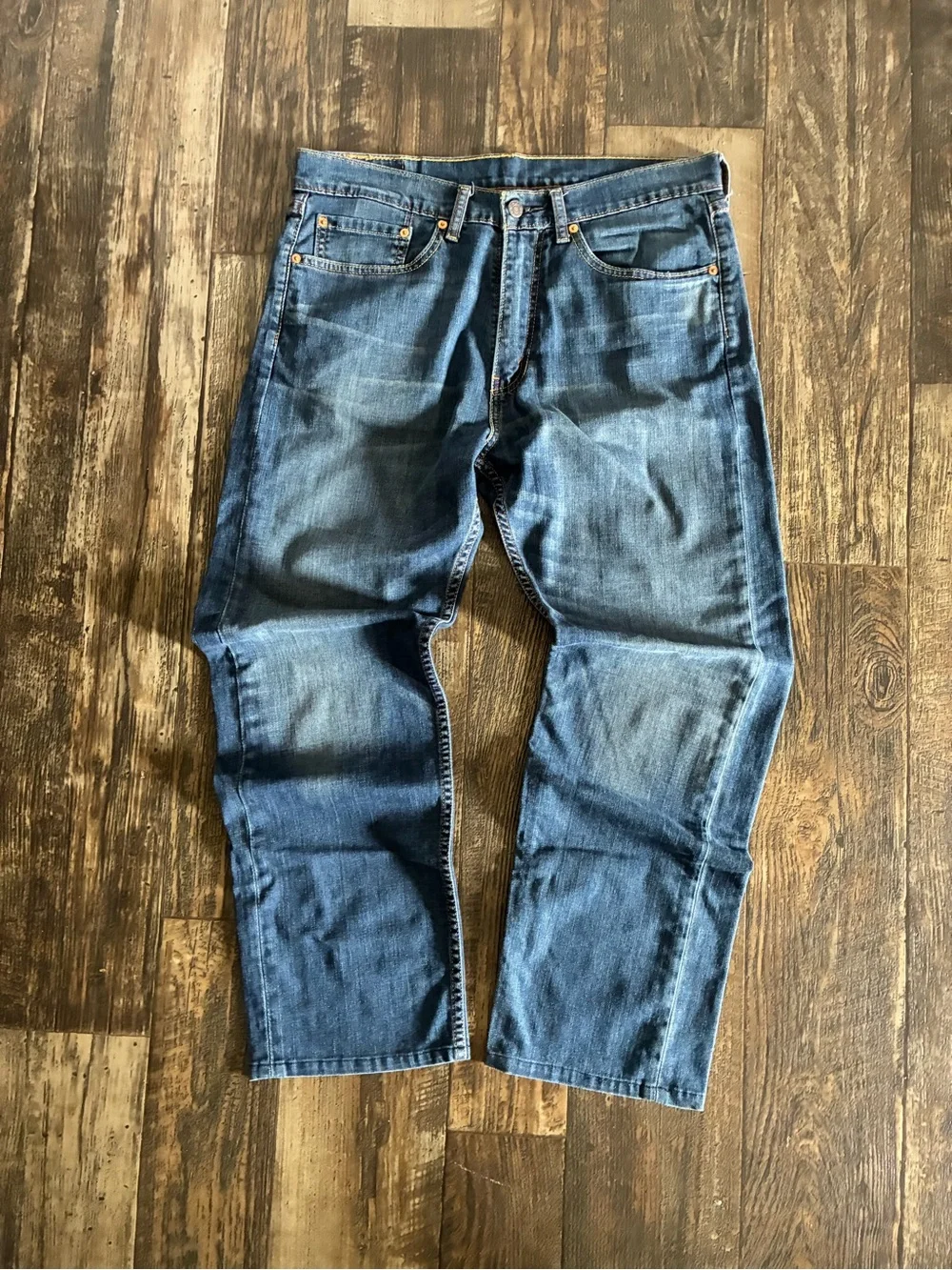 Levi's Relaxed Fit Blue Denim Jeans